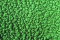 Green grooved surface abstract texture large bumps