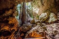 Green grotto caves in Jamaica travel destination