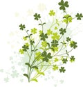 Green grunge background Royalty Free Stock Photo