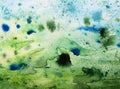 Green grunge paper background Royalty Free Stock Photo