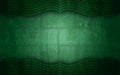 Green Grunge Textured Curtain Frame Background