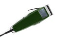 Green hairclipper