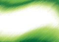 Green halftone background