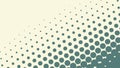 Green halftone dots gradient, subtle circular texture background vector design Generative AI Royalty Free Stock Photo