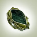 Green handbag Royalty Free Stock Photo