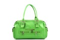 Green handbag Royalty Free Stock Photo