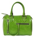 Green handbag Royalty Free Stock Photo