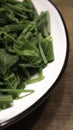 green and healthy food : gracilaria Royalty Free Stock Photo