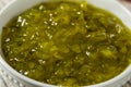 Green Healthy PIckle Relish Royalty Free Stock Photo