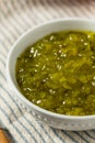 Green Healthy PIckle Relish Royalty Free Stock Photo