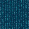 Green hexadecimal computer code. Abstract matrix background. Hacker attack. Generated computer code concept