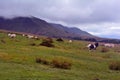 Green hills of Brecon Beacons, Wales, UK Royalty Free Stock Photo