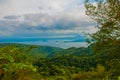 Green hills, mountain, water. Philippines Royalty Free Stock Photo