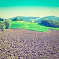 Green Hills Royalty Free Stock Photo