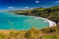 Green hills and sea landscape Royalty Free Stock Photo