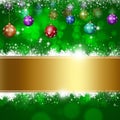 Green Holiday Background