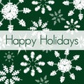 Green Holiday Card