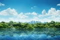 Green Horizon Eco-Friendly City