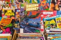 Green Hornet Comic Book on display at a store