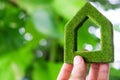 Green house icon concept Royalty Free Stock Photo