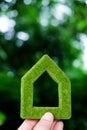 Green house icon concept Royalty Free Stock Photo