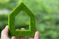 Green house icon concept Royalty Free Stock Photo