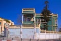 `The green house`. Vintage architecture Jaffa Israel