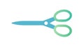 Green household scissors for everyday tasks. vector design Generative AI Royalty Free Stock Photo