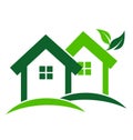 Green houses logo