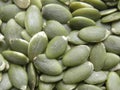 Green hulled Pumpkin seeds Royalty Free Stock Photo