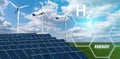 Green hydrogen from renewable energy sources