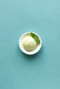 Green Ice Cream Royalty Free Stock Photo