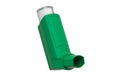 Green inhaler, 3D rendering