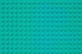 Green Interlocking plastic brick texture pattern