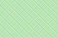 Green irish plaid watercolor style seamless pattern