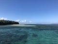 Green Island, Cairns, Australia: pure sea water Royalty Free Stock Photo