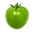 Green isolated tomato unripe for background Royalty Free Stock Photo