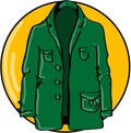 Green jacket