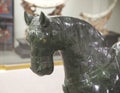 Jade Horse on Exhibit on display in a Museum