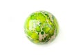 Green jasper sphere
