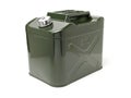 Green jerrycan isolated Royalty Free Stock Photo