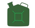 Green jerrycan