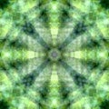 Green kaleidoscope