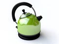 Green Kettle Royalty Free Stock Photo