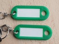 Green keyring