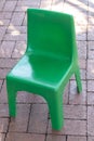 A Green Kids Chair Royalty Free Stock Photo