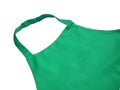 Green kitchen apron Royalty Free Stock Photo