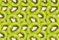 Green kiwi seamless texture