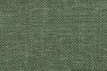 Green knitted woolen background with a pattern of soft, fleecy cloth. Texture of textile closeup. Royalty Free Stock Photo