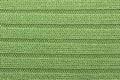 Green knitting background horizontal stripes